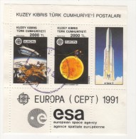 CYPRUS EUROPA CEPT 1991 USED - Oblitérés