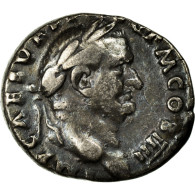 Monnaie, Vespasien, Denier, TTB+, Argent, Cohen:574 - The Flavians (69 AD To 96 AD)
