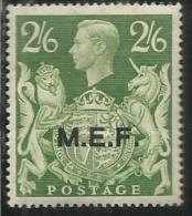 COLONIE OCCUPAZIONI STRANIERE BRITANNICA MEF 1943 1947 M.E.F. SH 2/6 S MLH - Britische Bes. MeF