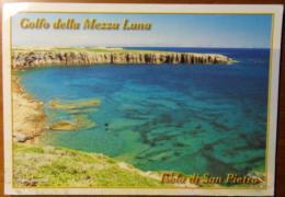 GOLFO DELLA MEZZALUNA ITALY 2004 28 Lug ISOLA DI SAN PIETRO Targhetta ARRESOJAS... X LECCE - DONNA € 0.45 - VEDI FOTO - Carbonia