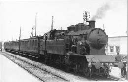 LOCOMOTIVE A VAPEUR Photographie Format Cpa Machine à Vapeur De La SNCF - Materiaal