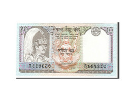 Billet, Népal, 10 Rupees, 1985, KM:31b, NEUF - Népal