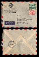 E)1947 CZHESCHOSLOVAKIA, AVIATOR, AIRPLANE, AIR MAIL, CIRCULATED COVER TO MEXICO, RARE DESTINATION, XF - Corréo Aéreo
