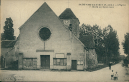 77 SAINT CYR SUR MORIN / L'Eglise Et Route De Saint-Ouen / - Other Municipalities