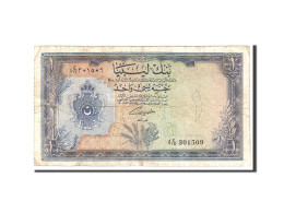 Billet, Libya, 1 Pound, 1963, Undated, KM:25, TB - Libyen