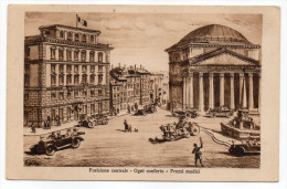 Italie--ROMA--Albergo Del SENATO, Piazza Del Pantheon--Propr G.Gagliardi, Illustrateur ????--Carte Publicitaire N°96335 - Cafes, Hotels & Restaurants