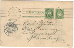 NORVEGIA - NORGE - NORWAY - 1907 - 5 + 5 - Postkaart - Carte Postale - Post Card - Intero Postale - Entier Postal - P... - Postal Stationery