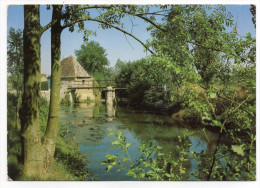 ILLIERS-COMBRAY--1985--Le Petit Pont Sur Les Bords Du Loir, Cpm N°28196   éd Combier--cachet COURVILLE SUR EURE-28 - Illiers-Combray