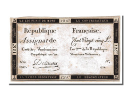 Billet, France, 125 Livres, 1793, Delaistre, TTB, KM:A74, Lafaurie:169 - Assignats & Mandats Territoriaux