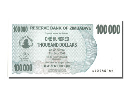 Billet, Zimbabwe, 100,000 Dollars, 2006, 2006-08-01, NEUF - Simbabwe