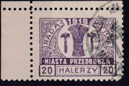 POLAND Przedborz 1918 Fi 14B T.1 Used Signed Petriuk ZL11.5 - Andere & Zonder Classificatie