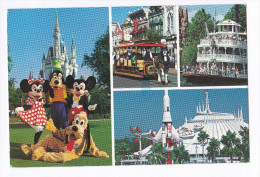 Magic Moment In The Magic Kingdom Mickey Minnie Gooly Pluto BE - Disneyland
