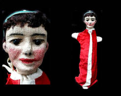 Ancienne  Marionnette Polonaise / Vintage Puppet From Poland - Marionnettes