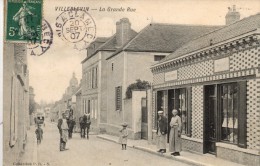 89 - VILLEBLEVIN - La Grande Rue. - Villeblevin