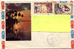 Polynésie - Cad  UTUROA ILE RAIATEA - Lettres Fines Et Reserrées - Millésime à 4 Chiffres - Juillet 1964 - R 2285 - Covers & Documents