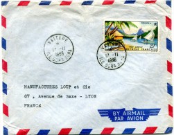 Polynésie - Cad  VAITAPE  ILE BORA-BORA - Millésime à 4 Chiffres - Novembre 1966 - R 2288 - Briefe U. Dokumente