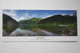 KAZAKHSTAN. Around Almaty. Kolsay Lake (middle) - Modern  Postcard  - Euro Format - Kazachstan