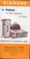 Dépliant  DIAMOND (bagages, Etabl FERRE à BAIXAS Pyrénées Orientales) (PPP2237) - Sports & Tourisme