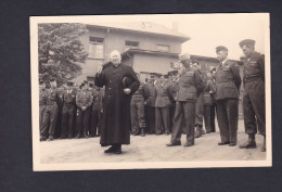 Carte Photo - Hall In Tirol (Tyrol ) - Le Cardinal Paris Au 5 ème Regiment De Dragons (animée Militaires Mai 1953) - Hall In Tirol