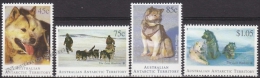 Australian Antartic Territory 1994 Yvert 98-101, Dogs & Sledge - MNH - Ungebraucht