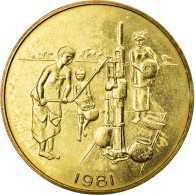 Monnaie, West African States, 10 Francs, 1981, FDC, Laiton, KM:E12 - Sonstige – Afrika