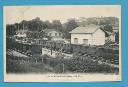 CPA 1180 - Chemin De Fer Train En Gare De CHARBONNIERES 69 - Charbonniere Les Bains