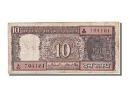 Billet, India, 10 Rupees, TB+ - Inde