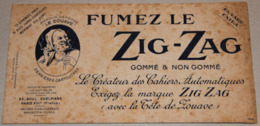 Fumez Le ZIG-ZAG Marque Le Zouave - Tabak