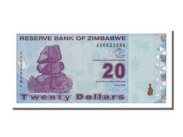 Billet, Zimbabwe, 20 Dollars, 2009, 2009-02-02, NEUF - Simbabwe