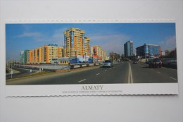 KAZAKHSTAN.  Almaty. Road Flyoverin Timiryazev Street - Modern  Postcard  - Euro Format - Kasachstan