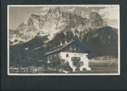 Ehrwald. Pension Alpenhof.    Photo-carte Voyagée En 1928.  Recto/Verso. - Ehrwald