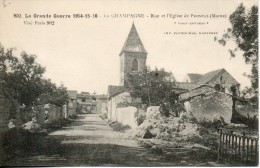 51. Prosnes. Rue Et Eglise - Verzy