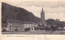 Gruss Aus St.Goarhausen.Hotel Zum Adler. - Rhein-Hunsrück-Kreis