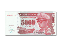 Billet, Zaïre, 5000 Nouveaux Zaïres, 1995, 1995-01-30, NEUF - Zaire