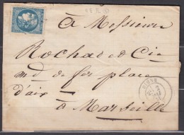 LSC N46R2 Digne-Marseille - 1870 Bordeaux Printing