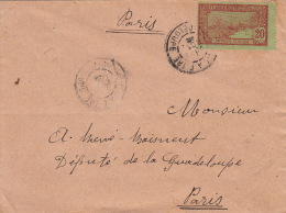 Lettre Point-A-Pitre Guadeloupe, 20cts Pour Paris - Briefe U. Dokumente