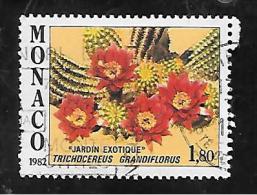TIMBRE OBLITERE DE MONACO DE 1982 N° YVERT  1339 - Used Stamps