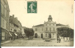 CPA RUFFEC  Hôtel De Ville Et Place D'Armes 3327 - Ruffec