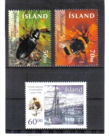 UPU1074  ISLAND  2004  Michl  1075/77  ZÄHNUNG Siehe ABBILDUNG - Unused Stamps