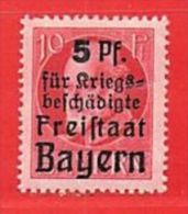 MiNr.171 A Xx Altdeutschland Bayern - Mint