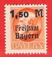 MiNr.175  Xx Altdeutschland Bayern - Postfris