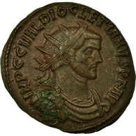 Monnaie, Dioclétien, Antoninien, TTB+, Billon, Cohen:206 - La Tétrarchie (284 à 307)