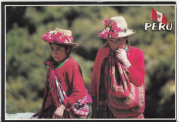 Peru Cusco - Nativos Del Valle Sagrado De Los Incas - Indigeni Bambini - Amérique