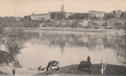 LA REOLE (Gironde) - Les Bords De La Garonne - Animée - La Réole