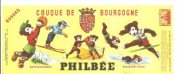 Buvard PHILBEE COUQUE DE BOURGOGNE SPORTS Rafraichissant Energétique - Pain D'épices