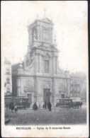 Saint Josse - Eglise De St Josse / TRAMS Hyppo / Très Vieille Carte - St-Josse-ten-Noode - St-Joost-ten-Node