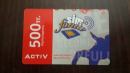 Kazakhstan-activ Prepiad Card-(500-mint)-+card Prepiad Free - Kazakistan