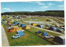 CP BERTRIX, CAMPING, AUTOS VOITURES ANCIENNES, PROVINCE DE LUXEMBOURG, BELGIQUE - Bertrix