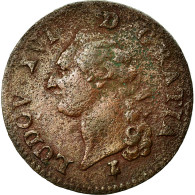 Monnaie, France, Louis XVI, Sol Ou Sou, Sol, 1791, Paris, TB, Cuivre, KM:578.1 - 1774-1791 Ludwig XVI.