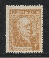 Argentina 1950, Scott #486 (M) General, Domingo Faustino Sarmiento - Nuevos